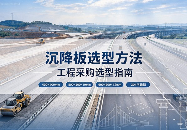 瓯海沉降板选择方法